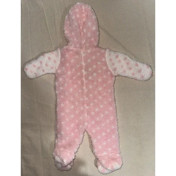 Vintage Dr Denton BabyGro Baby Sherpa Fleece Footed Pajamas 0-6 Mo. Duck Sleeper - Picture 7 of 14